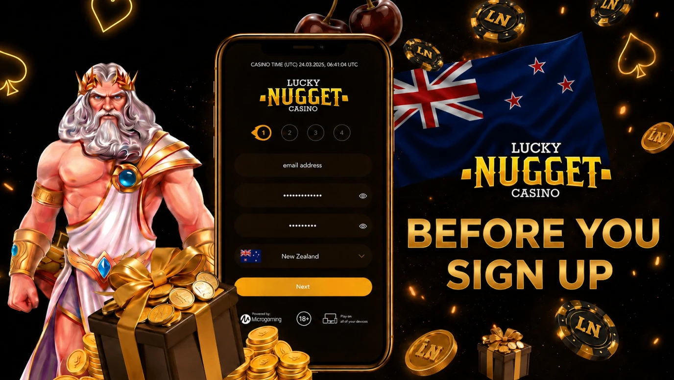 What to know before you sign up at Lucky Nugget